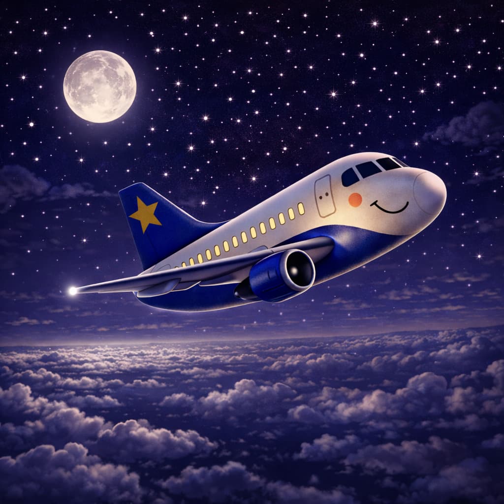 Anton über den Wolken